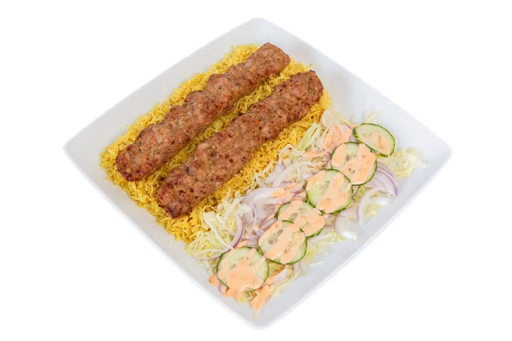 Chicken Kabab With Rice