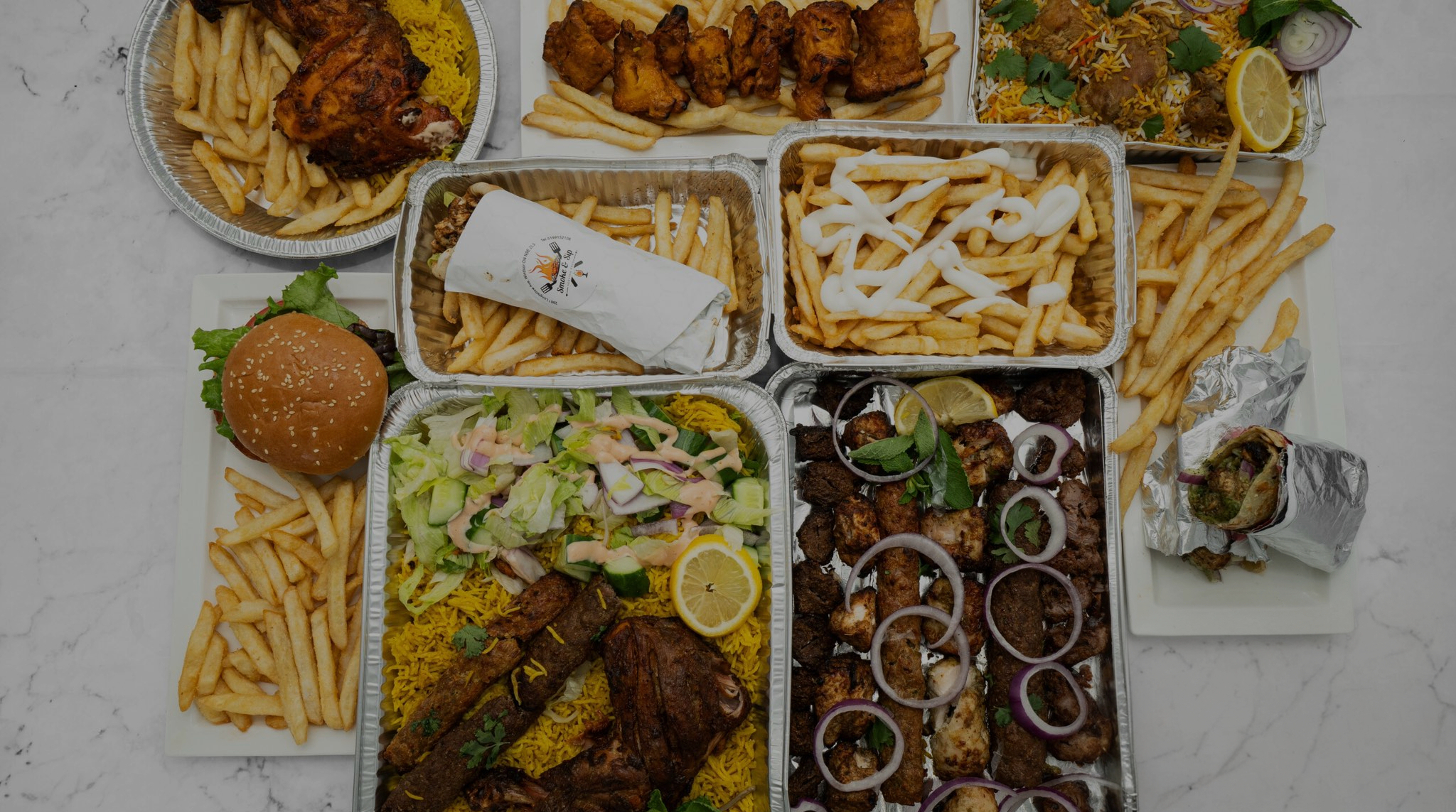 Smoke & Sip catering food