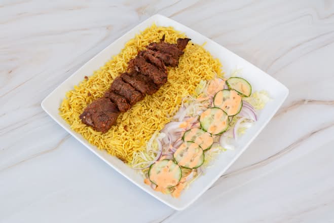 Beef Behari Rice Platter